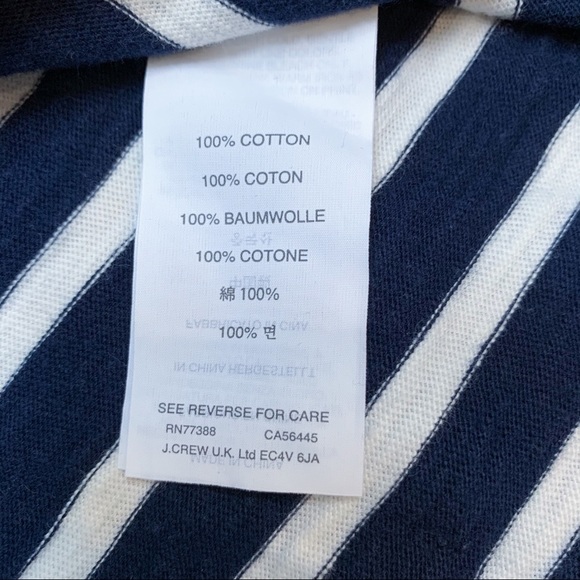 Crew Nautical Foil Flower Tee, S. - Picture 7 of 8